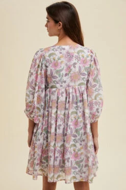 Floral Balloon Sleeve Mini Dress 11 Floral Balloon Sleeve Mini Dress -Women Fashion 0acb9754 de0f 43f6 9e8f 673640d6f01f