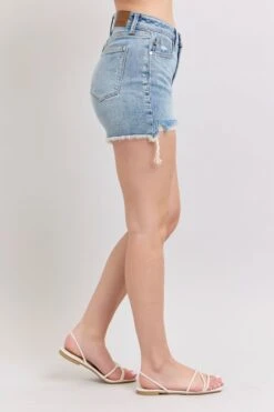 HW Rigid Magic Destroy Cut Off Shorts 9 HW Rigid Magic Destroy Cut Off Shorts -Women Fashion 112124 judyblue 1463 33a54958 f9f6 47a1 bd27 018a61f50042