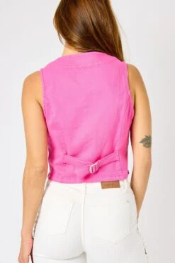 Waistcoat Vest -Women Fashion 12.19.2023 judy blue17045