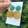 Pineapple Glitter Acrylic Earrings 2 Pineapple Glitter Acrylic Earrings -Women Fashion 14609836 d2f8b871 4bf1 492b 8844 6d8811db560f