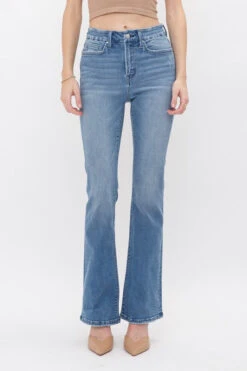 High Rise Bootcut Jeans