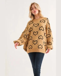 Heart Sweater -Women Fashion 19000143 3657dc90 1a0b 4d25 ac9a 1bd06a9419ef