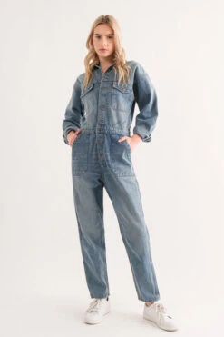 Rumi Denim Jumpsuit