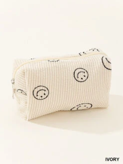 Corduroy Smiley Face Cosmetic Pouch 10 Corduroy Smiley Face Cosmetic Pouch -Women Fashion 20678582 9faba7aa 8be1 4ab6 b1a4 c9d0b3387ff5