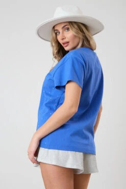 Multi Color Rhinestoned T-Shirt -Women Fashion 20963858 e8f43fba 0dc1 404c 9176 1b18e095647f