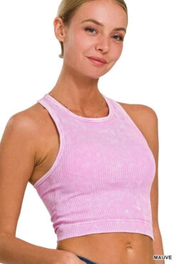 Ribbed Racerback Cropped Tank Top -Women Fashion 21592232 b82a3d6f 495a 46fd b8dd 303ffb2325ec