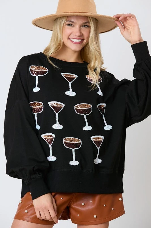 Coffee Martini Oversized Sweatshirt 3 Coffee Martini Oversized Sweatshirt