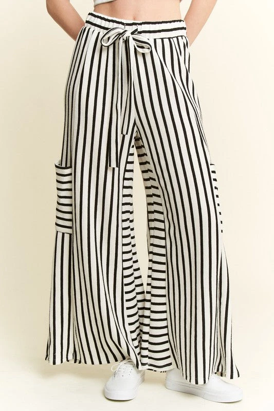 Wide Leg Stripe Pants 3 Wide Leg Stripe Pants