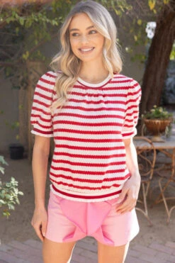 Striped Knit Top 14 Striped Knit Top -Women Fashion 23126060 6ef160a1 1b44 40dd 9139 8eeb426ecaf1