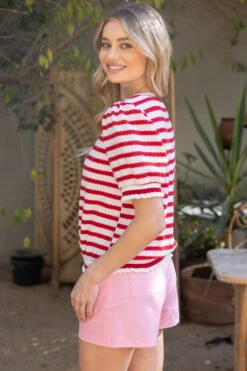 Striped Knit Top 15 Striped Knit Top -Women Fashion 23126060 cfd0b599 3e5c 4541 9b4e dc37b8411a58