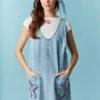 Star Patch Denim Mini Dress -Women Fashion 23235323 3cd88cd7 1491 4c4a a3ca f73a92399f95