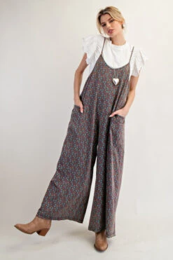 Ditsy Floral Jumpsuit