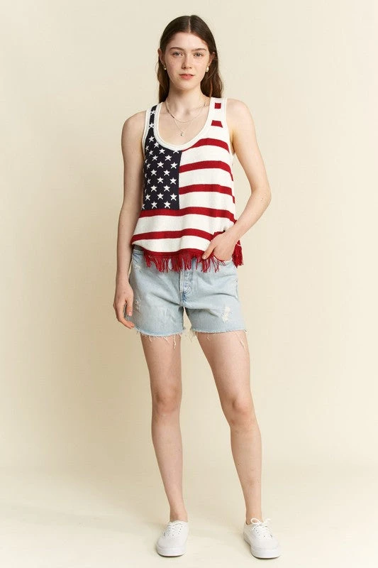 USA Fringe Tank Top 6 USA Fringe Tank Top - Image 4
