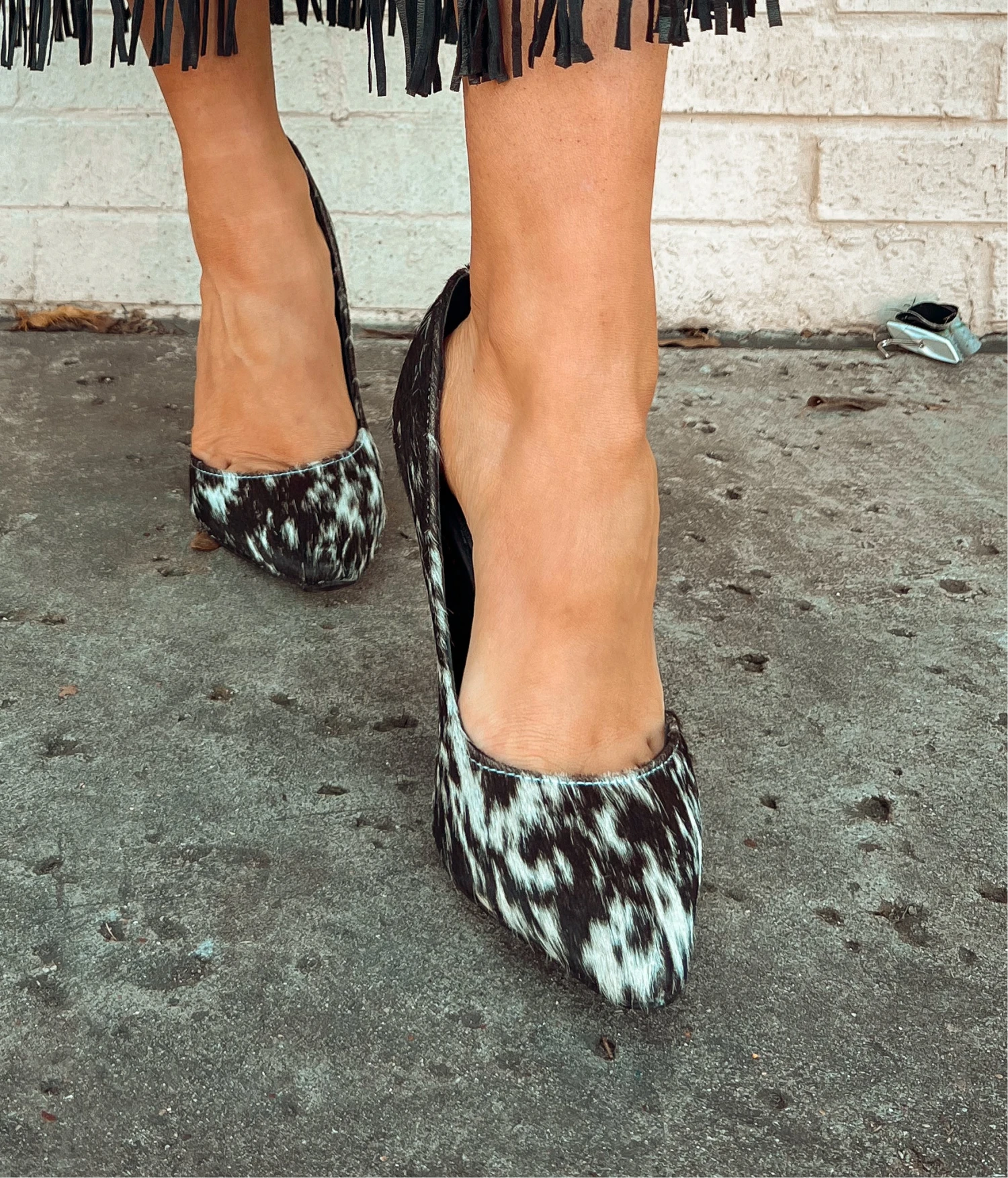 Beth Dutton Cowhide Heel 3 Beth Dutton Cowhide Heel