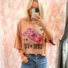 Cowgirl Acid Wash Crop Tee 2 Cowgirl Acid Wash Crop Tee -Women Fashion 28EB4233 81FC 47CA AA2D 2FD89C170AFE