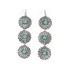 3 Drop Concho Turquoise Earrings 1 3 Drop Concho Turquoise Earrings -Women Fashion 2b2b1dd5bf7060a07efacaa182af20092c692a4e755f7ceb2c74dcf3faee5b63