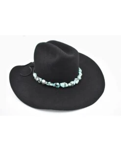 Dual Turquoise Hat Band And Necklace