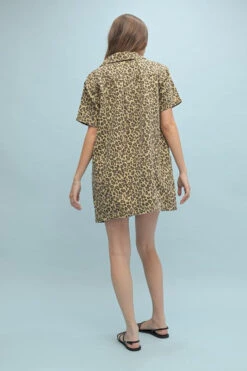 Leopard Denim Mini Dress 11 Leopard Denim Mini Dress -Women Fashion 3b06d634 a268 4630 954f 59cb10c1f2a8