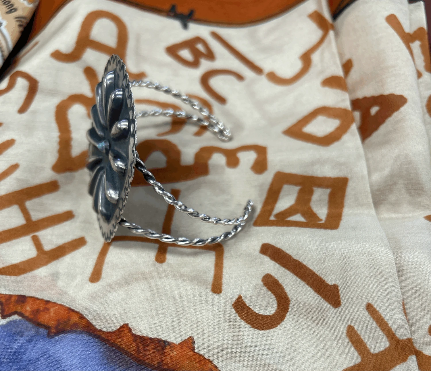 Turquoise Cuff Bracelet 4 Turquoise Cuff Bracelet - Image 2