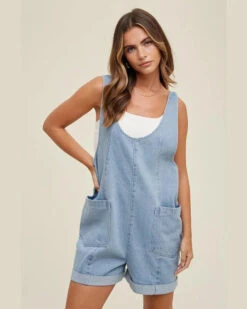 Detail Seam Romper 12 Detail Seam Romper -Women Fashion 56090ee4 4c0f 44b2 b3e9 fb1d30bef9d7