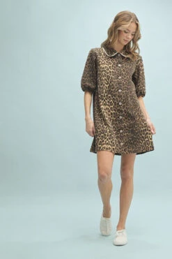 Leopard Mini Dress