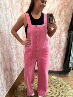 Washed Jumpsuit -Women Fashion 63BD76BE CF5B 45B6 BDB5 3F5FC485151C