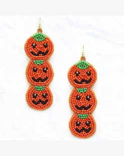 Jack O'Lantern Earrings