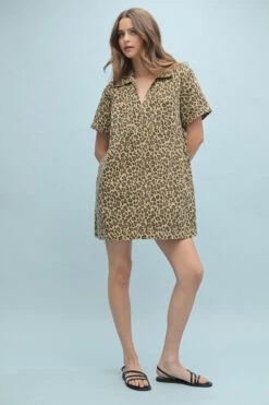Leopard Denim Mini Dress 9 Leopard Denim Mini Dress -Women Fashion 6ddf019e 6ee6 49f5 955f 2ee3b35b3c9d