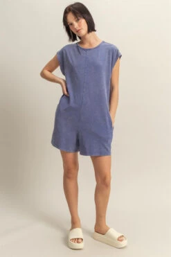 Sleeveless Breezy Romper -Women Fashion 83c447d7 1b85 4fe1 8b29 4d0078a1c83f