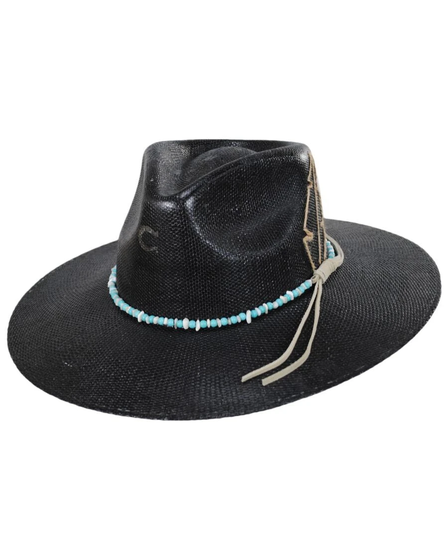Charlie 1 Horse Midnight Toker Straw Hat 3 Charlie 1 Horse Midnight Toker Straw Hat