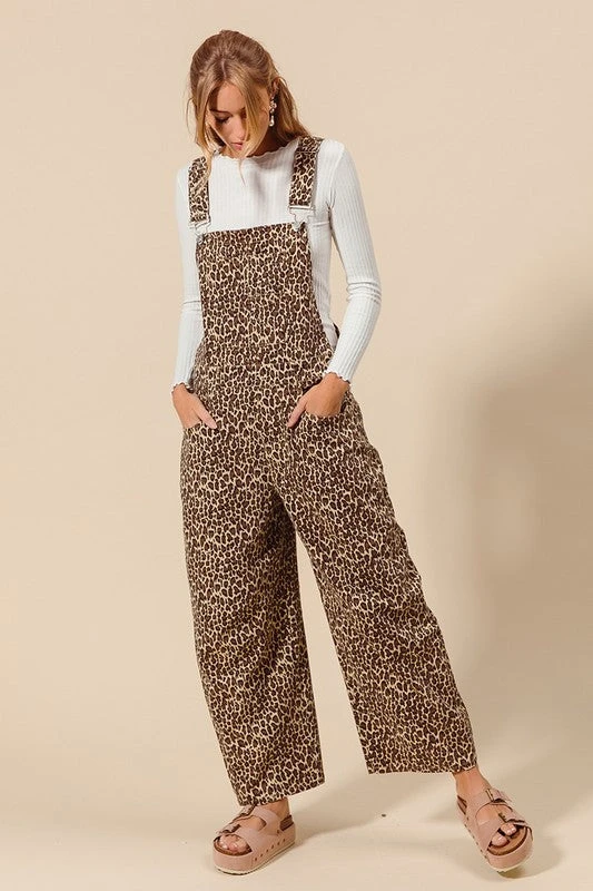 Twill Barrel Overall Jumpsuit 4 Twill Barrel Overall Jumpsuit - Image 2