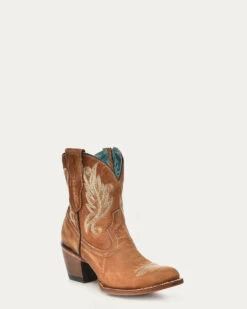 Corral Boots Embroidered Ankle Boot