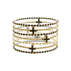 Beaded Cross Bracelets