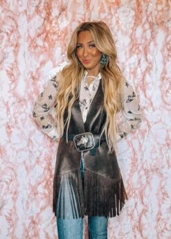 Embossed Leather Belt Straps