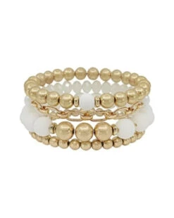 Crystal Stretch Bracelet Set