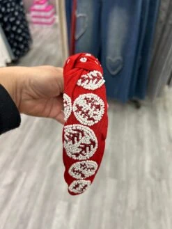 Beaded Baseball Headband 7 Beaded Baseball Headband -Women Fashion C61BE88A EA1C 40C4 89E1 3ED2A0A82183