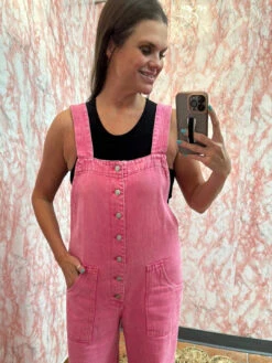 Washed Jumpsuit -Women Fashion CD51BCED D353 4555 982A A6D7E70AB5D1