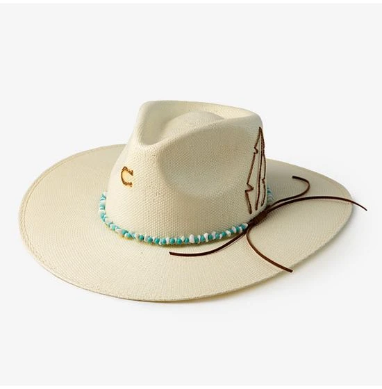 Charlie 1 Horse Midnight Toker Straw Hat 5 Charlie 1 Horse Midnight Toker Straw Hat - Image 3