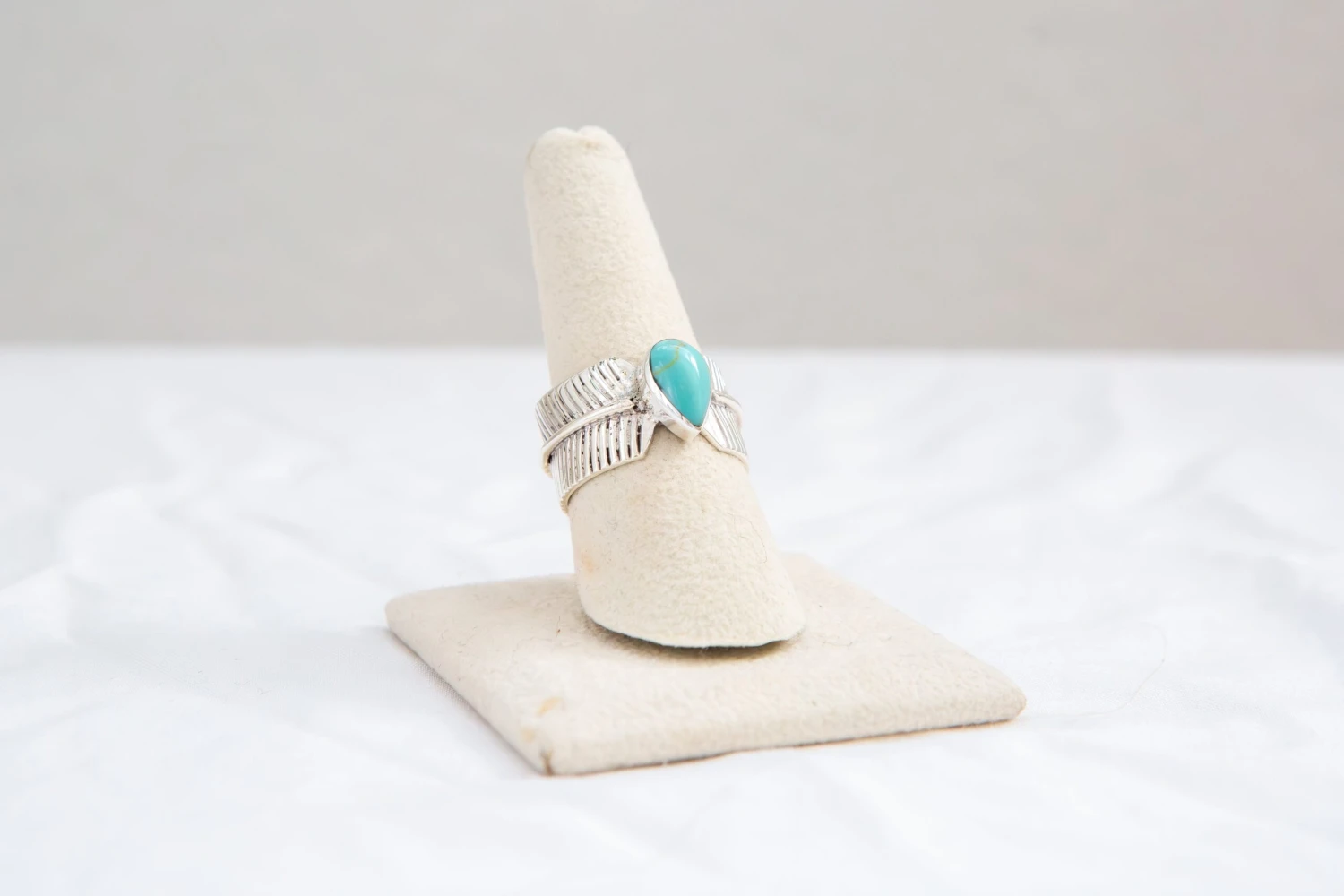 Feather And Turquoise Ring 3 Feather And Turquoise Ring