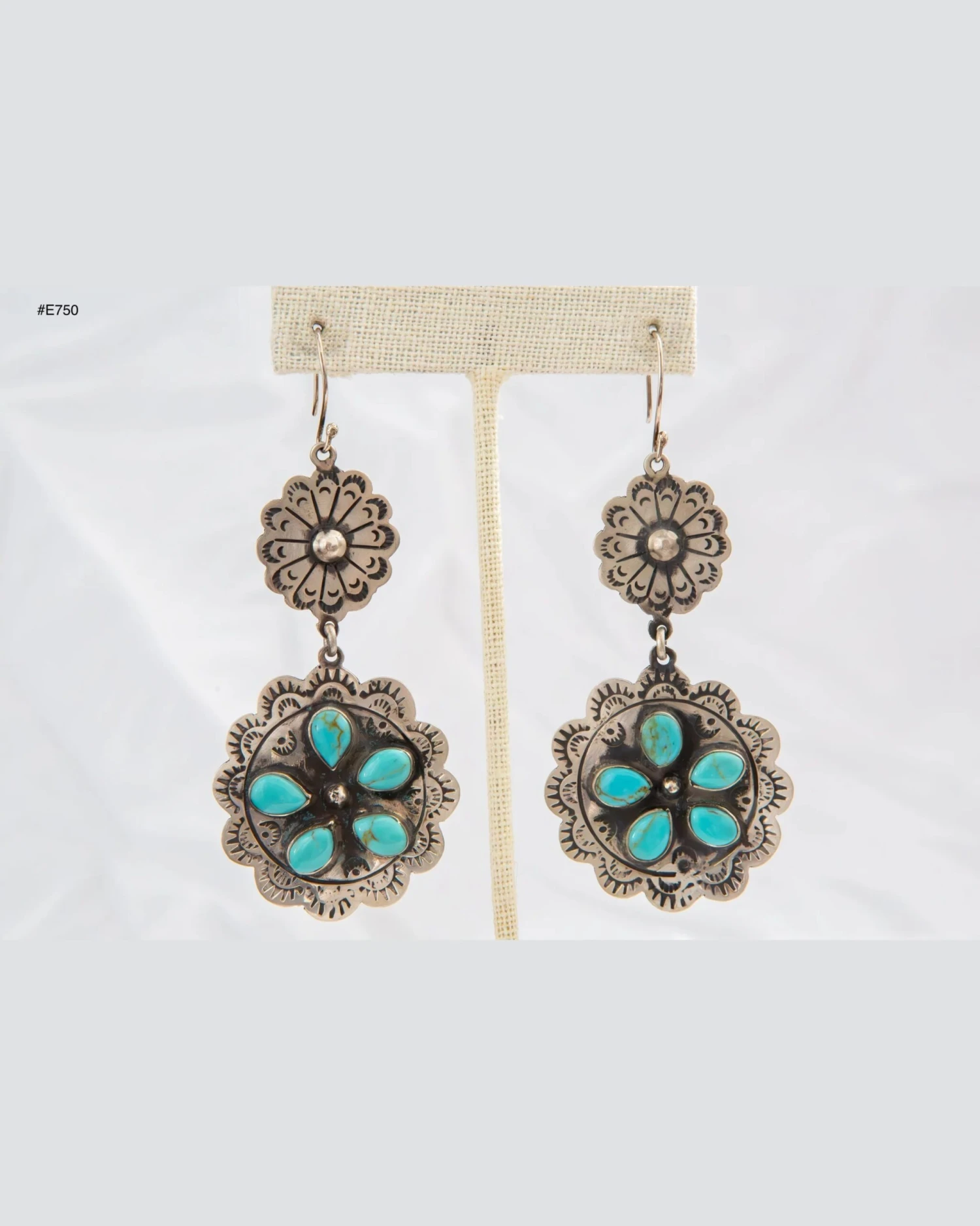 Double Concho Earrings 3 Double Concho Earrings