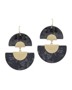 Half Moon Acrylic Earrings 18 Half Moon Acrylic Earrings -Women Fashion E 2487BK EME1646BLK 2T e55fbef8 72ea 4267 b96f 8d955c535d3c