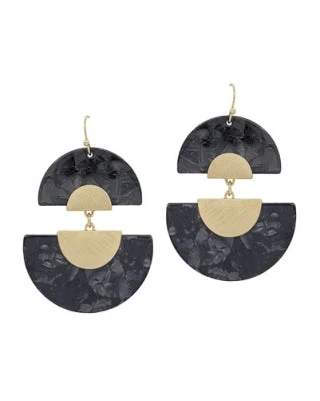 Half Moon Acrylic Earrings 10 Half Moon Acrylic Earrings - Image 8