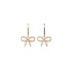 Rhinestone Bow Earrings -Women Fashion E 3631G 2828058CR G 29 2
