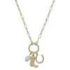 Cowgirl Charm Necklace 1 Cowgirl Charm Necklace -Women Fashion EMN2762GD