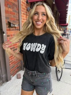 Puff Howdy Graphic Tee