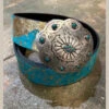 Turquoise Metal Buckle Belt -Women Fashion FB8361C3 A29D 4516 8430 A3519614D220