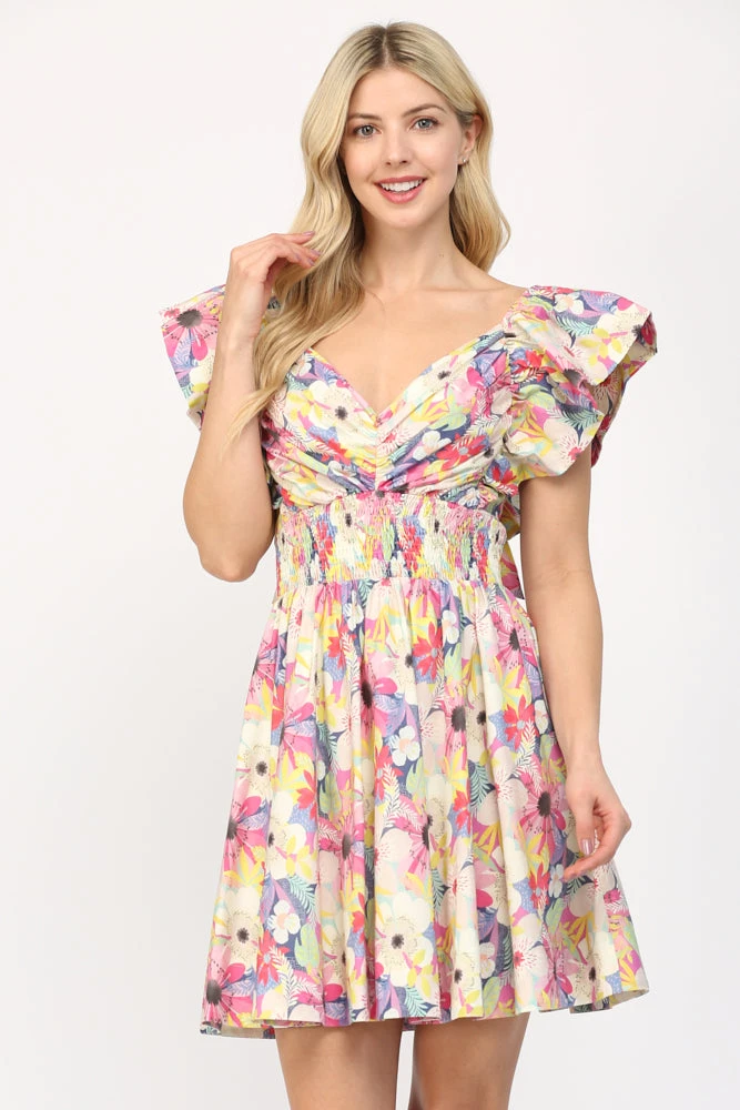 Pleated Mini Dress 2 Pleated Mini Dress