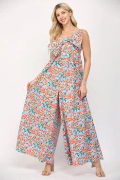 Bow Jumpsuit 9 Bow Jumpsuit -Women Fashion FR45076LIGHTBLUEMULTI 4