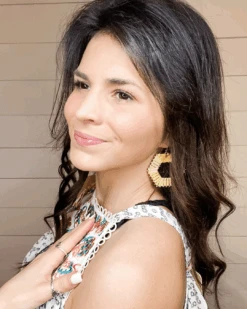 Geometric Raffia Earrings -Women Fashion GeometricRaffiaEarrings4