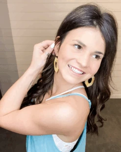 Geometric Raffia Earrings -Women Fashion GeometricRaffiaEarrings7